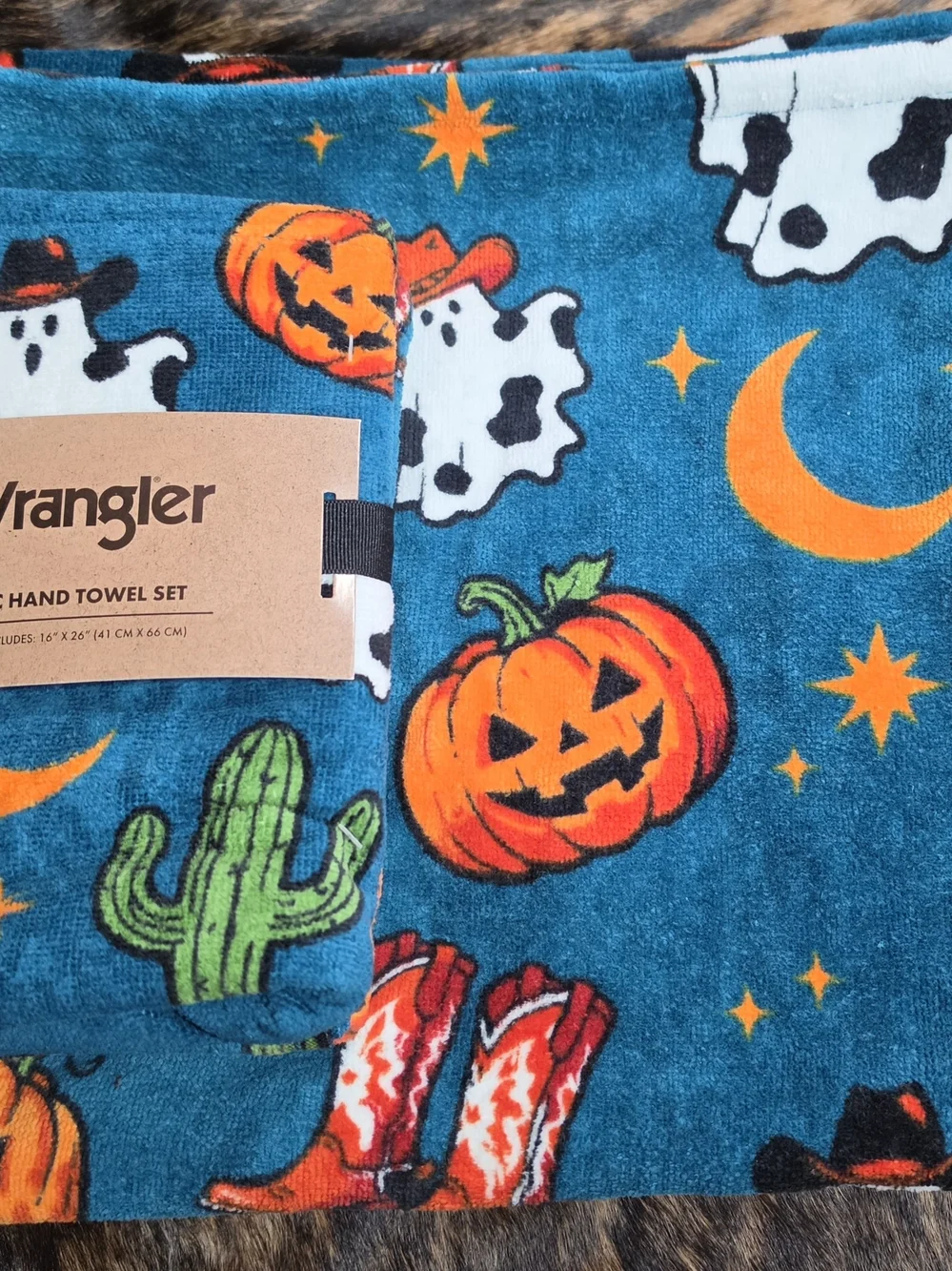 Wrangler Halloween Bath Towel Set